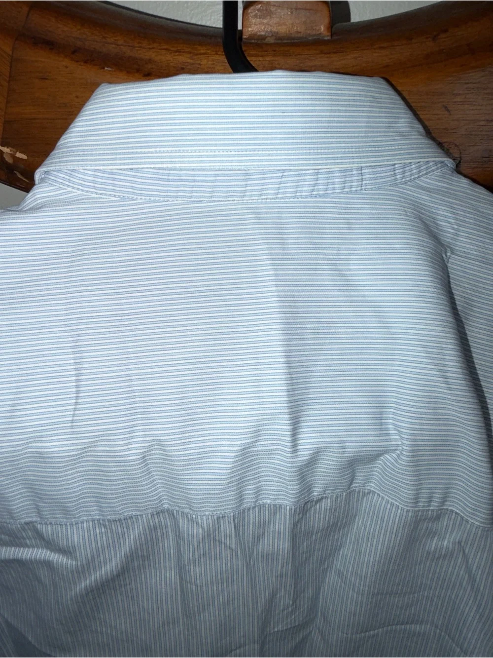 Vintage Gucci Light Blue Pinstripe Men’s Dress Shirt by Tom Ford